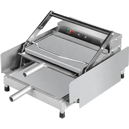 Burger-Maker, 600 W, elektrische kommerzielle Burger-Maschine, Doppel-Burger-Presse, Antihaft-Panel, präzise Temperaturregelung – Bild 6