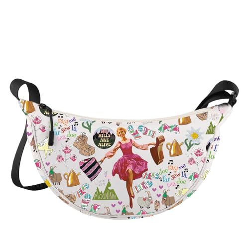 Sac à bandoulière Maria LEVLO pour fans de théâtre musical et comédie musicale