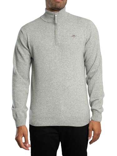 Pull-Over Homme GANT Coton Micro Texturé à Demi-Fermeture Éclair - 2