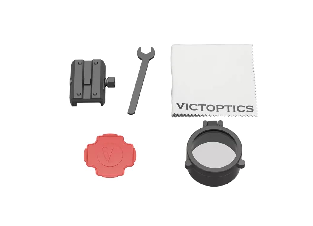 Victoptics RDSL37 SRD 1x30 - Visera de punto rojo para deportes, airsoft y caza, rifle de aire, visera de objetivo, visera reflectante, punto rojo