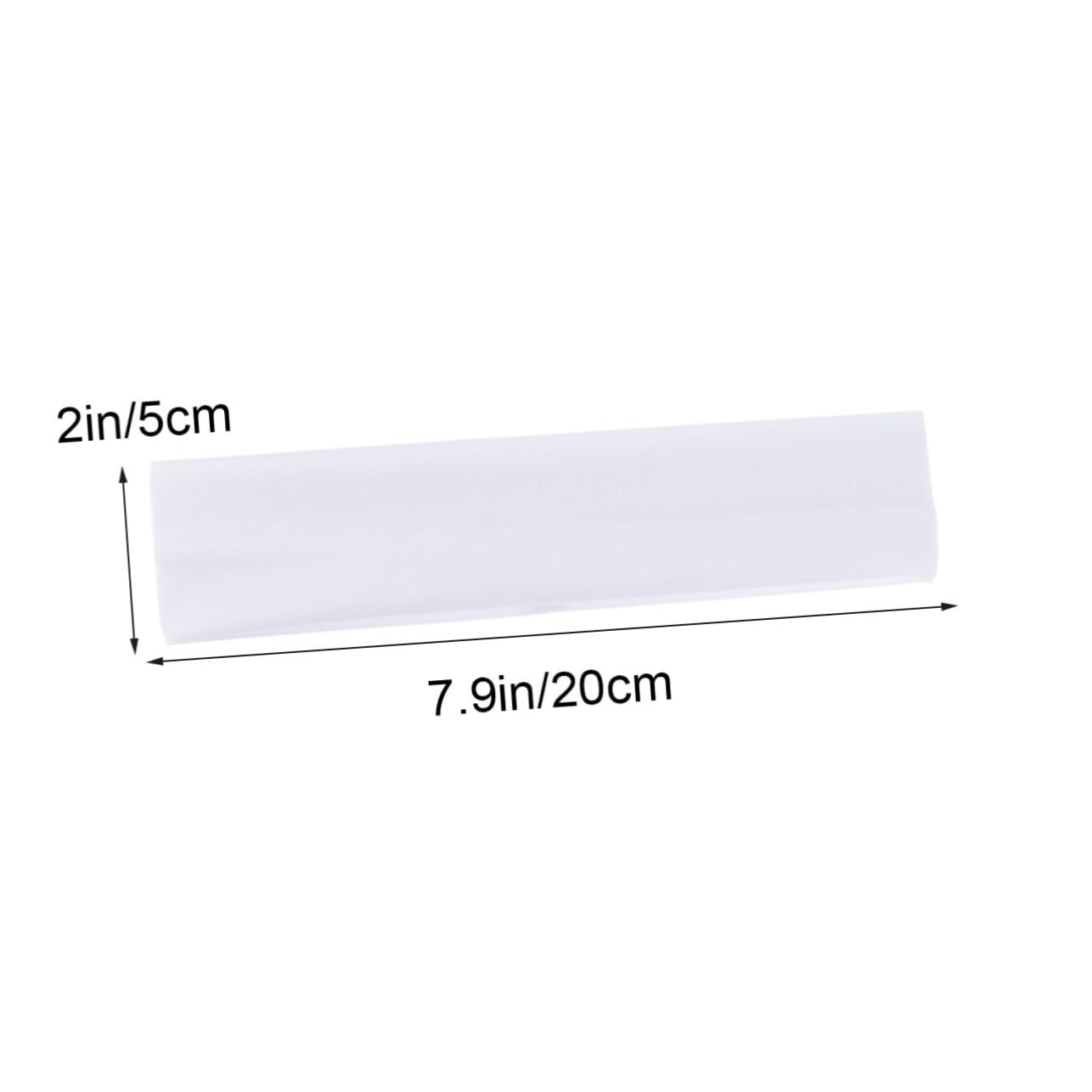 SOESFOUFU White Yoga Headband Men's Sports Headband Multi-Purpose for Yoga Dance Fitness Stretchy Sweat Band