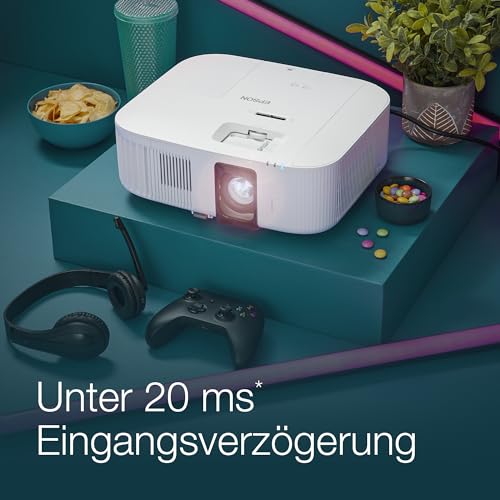 Epson EH-TW6150 4K PRO-UHD Smart-Laserprojektor, 2.800 Lumen, bis zu 500-Zoll Bilddiagonale (12,7 m)