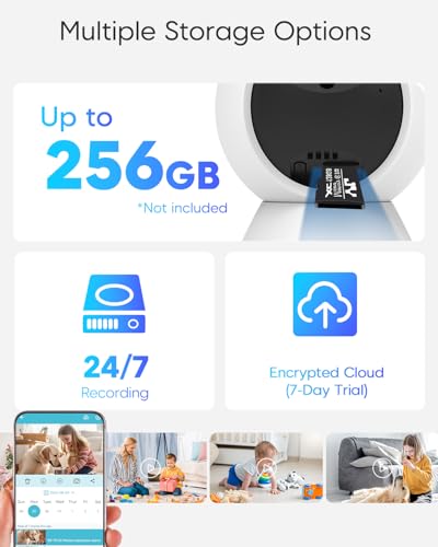 Image of VSTARCAM Inside Cameras for House, 1080P with 5X Zomm, 360 Pan-Tilt, Color Night Vision, Motion Detection, Real-time Alerts, 2-Way Audio, Compatible with Alexa, Cloud & SD Card Storage(up to 256GB)