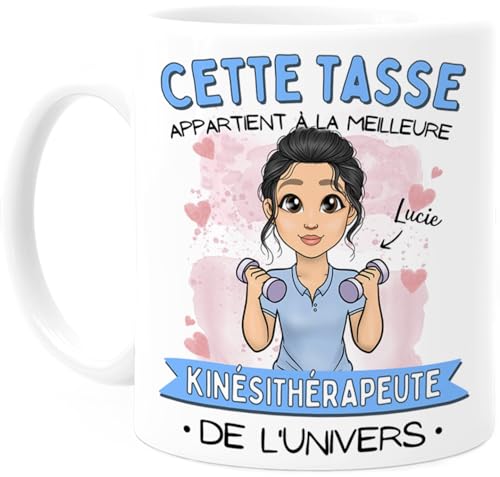 Tassenliebling Tasse cadeau physiothérapie personnalisée - Impression recto-verso - Cadeaux de physiothérapie