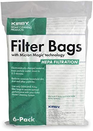 Kirby 204814 Micron Magic HEPA Filter Plus Bags