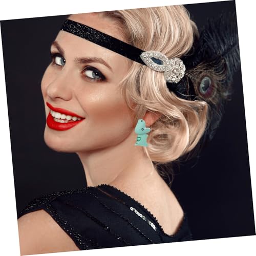 Boucles d'oreilles animaux en pâte polymère vertes pour illuminer vos tenues stylées - 5