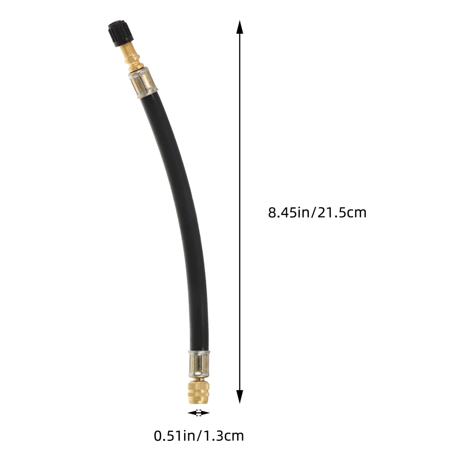 Adaptateur De Tuyau De Gonflage Flexible - Rallonge Pour Compresseur Air, Vélo, Voiture - Connexion étanche Et Pratique