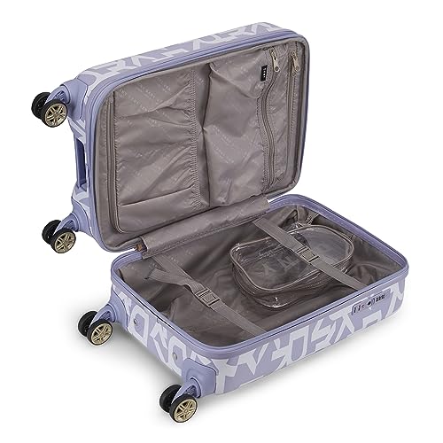 Image of DKNY Deco Signature Range Purple Color 20 inch Cabin Trolley