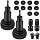 Wheel Hub Cleaning Tool Set, Includes 2 Adapter for Power Drill & 10 Pads Holder & 1/2" Impact Wrenches Automotive Wheel Care Quick Rust Removal on Cars Trucks