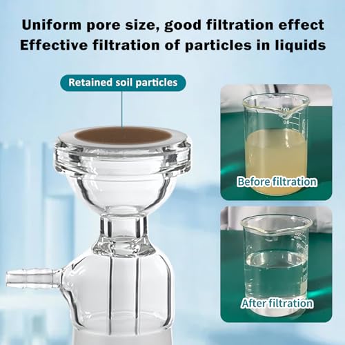 Image of PTFE Membrane Filter, Hydrophilic Membrane Disc Filters, 25 mm Diameter, 0.22m Pore Size,Pack of 100-Non Sterile