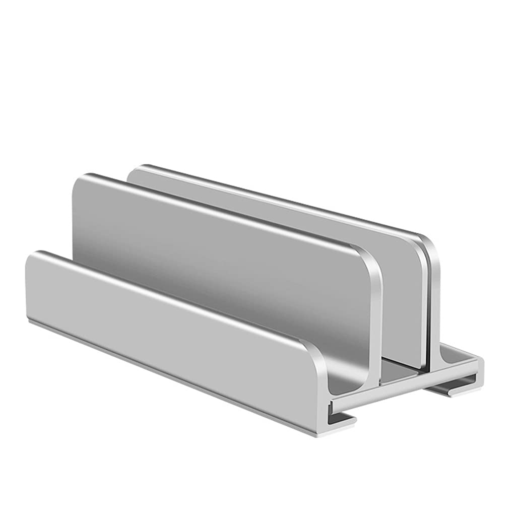 Supporto per computer portatile in lega di alluminio Supporto Dock regolabile Staffa di raffreddamento verticale Supporto per notebook desktop multi-slot Supporto per notebook verticale