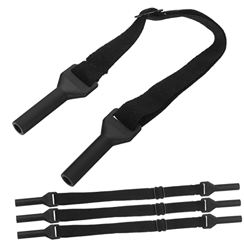 VILLCASE 4Pcs Adjustable Eyeglass Strap Retainers for Men and Women Comfortable Glasses Holder with Smooth Surface for Daily Wear and Active Lifestyles Prevents Glasses From