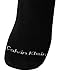 Calvin Klein Mens Liner Socks - 6 Pack Cushioned Non-Slip No Show Sneaker Loafer Sock - Ultra Low Cut Socks for Men (7-12), Size 7-12, Black