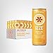 IZZE Sparkling Juice Beverage Blend, Peach, No Sugar Added, 8.4 FL OZ, 24 Cans