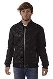 Versace Jeans Jacket men zip black 46