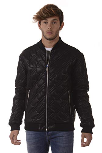 Versace Jeans Jacket Men Zip Black 46 #TOP5