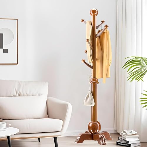 Qcesorib Perchero de Pie con 7 Ganchos