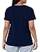 Dickies Women's Xtreme Stretch Junior Fit V-Neck, Navy, X-Large
