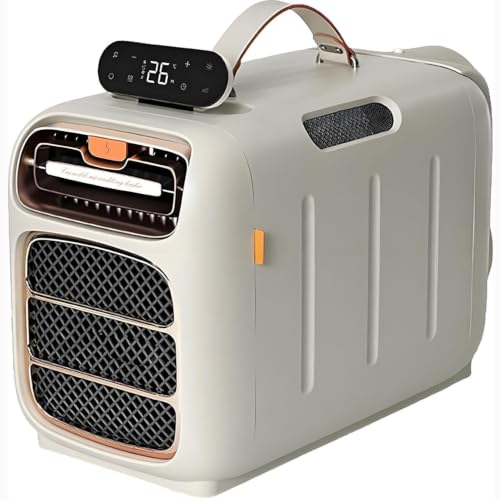 MLYYYDSS Aire Acondicionado portátil para Exteriores de 5121 BTU con enfriamiento rápido, 3 velocidades de Viento, deshumidificación y función de Temporizador, bajo Consumo de energía de 500 W Cold
