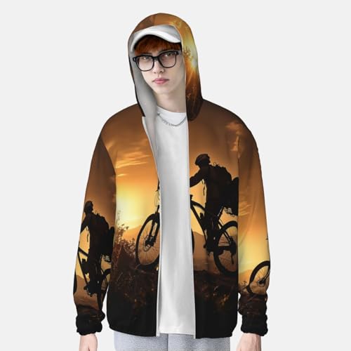 Chaqueta liviana con protección solar UPF 50+ para ciclismo miniatura 2