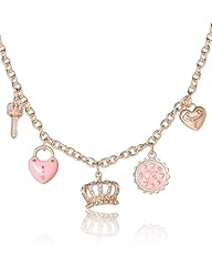 Pink Charm Necklace