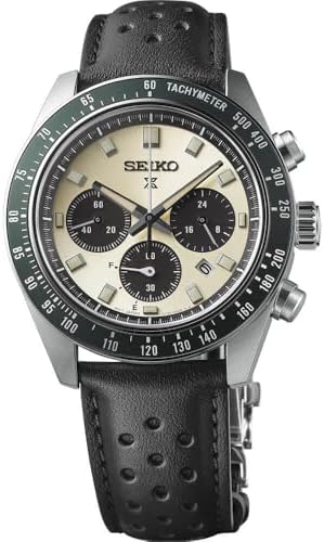 SEIKO Relógio masculino SSC943 Prospex Speedtimer, Bege | Amazon