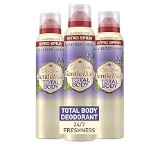 Old Spice Whole Body Deodorant for Men, Total Body Deodorant, Lavender + Mint, Aluminum Free Deodorant Spray for 24/7 Freshness Whole Body Deo 3.5 oz Pack Of 3