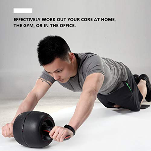 BESPORTBLE Rolo de Ab para exercícios abdominais para exercícios abdominais Ab Wheel Roller Muscle B