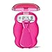 Athena Club Women's Mini Travel Razor - Trial Size - Super Pink - Durable Aluminum Protective Travel Case for Women’s Razor - Compact - Rust-Free - TSA Friendly