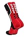 TCK University of Georgia Bulldogs Perimeter Crew Socks (Black/Scarlet/White, Large) - Georgia Black/Scarlet/White,Large