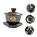 PERSELOSO Taza de Té Cerámica Sopera Clásica Chino Mano para Hogar Oficina Sala de Té y Restaurante con Diseño Retro Decorativo Elegante Imagen de PERSELOSO Taza de Té Cerámica Sopera Clásica Chino Mano para Hogar Oficina Sala de Té y Restaurante con Diseño Retro Decorativo Elegante