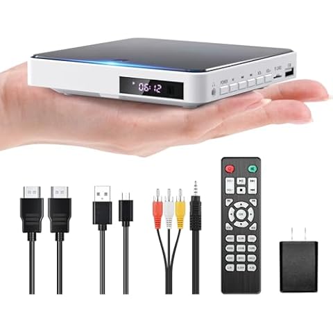 Arafuna Mini DVD Player HDMI Cover