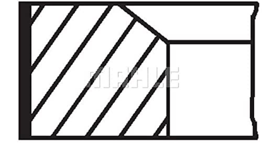 033 01 N0 MAHLE Piston Ring Kit for AUDI,SEAT,SKODA,VW