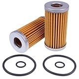 SUKATC 2PCS SBA360720130 SBA360720020 Fuel Filter Compatible with New Holland 1530 1630 1720 1725