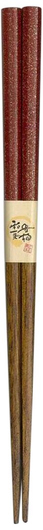 Asahi Koyo HG-154 Painted Chopsticks, Tip, Octagonal Sand, Gold