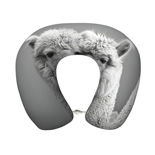 Almohada de Espuma Viscoelástica para Cuello de Viaje miniatura 1