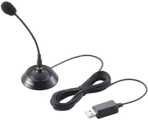 Amazon Co Jp Elecom Ps3 Usbスタンドマイク ブラック Hs Gmmc02ubk パソコン 周辺機器