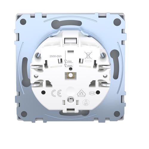 Schneider Electric Merten MEG2301-6036 Schuko Socket, Plug-In Terminals, Protective Contact Socket, System Design - Image 4