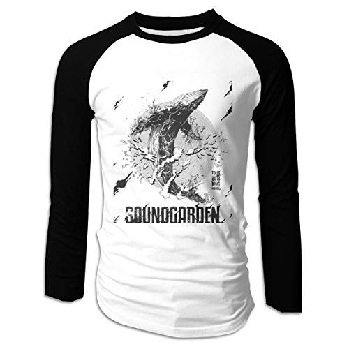 BAOBing Men Soundgarden Classic Retro Long Sleeve