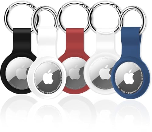 【5個セット】For Airtag 2 ケース カバー 2025 Mosasa シリコン 保護ケース 充電便利 全面保護 紛失防止 滑り止め 軽量 キズ防止 スリム 薄型 旅行 耐衝撃 防塵のサムネイル