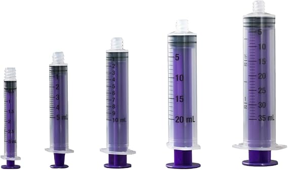 Vesco Medical ENFIT Standard Tip Syringes, 60ML (10)