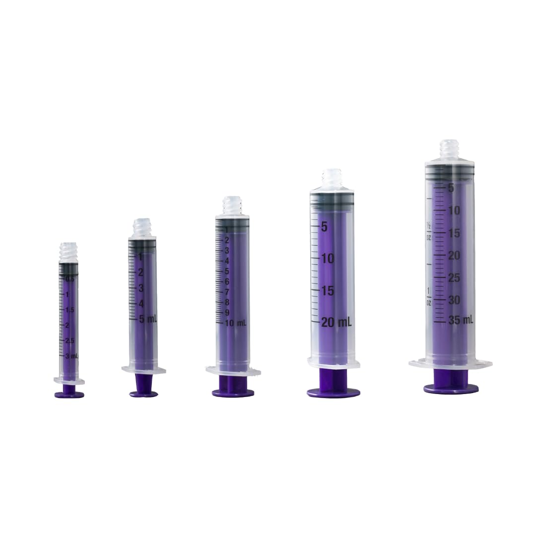 Vesco Medical ENFit Spritzen mit Standardspitze, 5 ml, 50 Stück