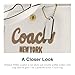 Coach Bubble Leather Cargo Tote 26, B4/Chalk