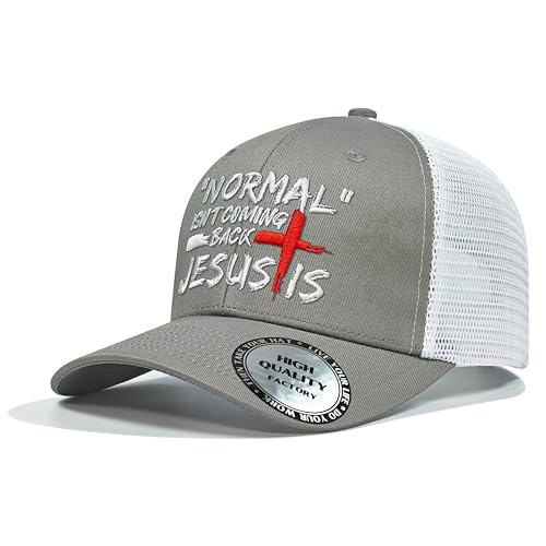 Image of Christian Hats for Men Women,Jesus Cross Hat Religious Best Gifts for Birthday /Christmas