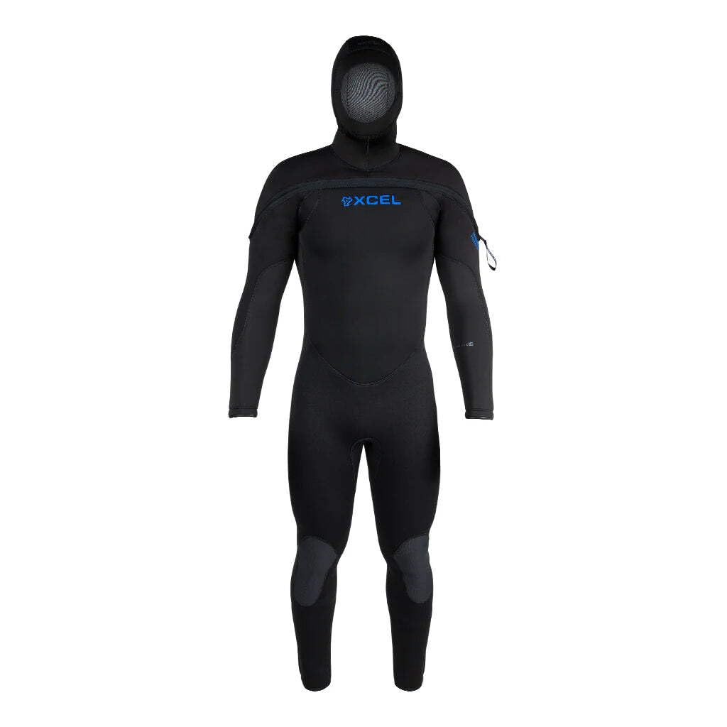 XCEL Men's Polar Hydroflex Hooded Dive Fullsuit 8/7/6/5mm LT