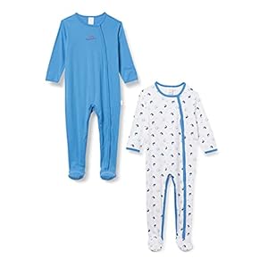 Schiesser Multipack 2PACK Anzug mit Fuß baby-jongens Baby- en peuterpyjama’s