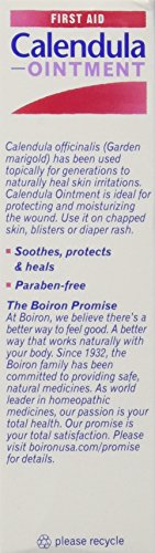 Boiron Calendula Ointment, Homeopathic Medicine For Skin Irritation And Burns, 1 Ounce (Pack Of 3) #TOP1