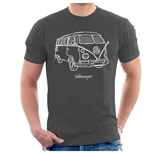 Volkswagen Camper Doodle Men's T-Shirt