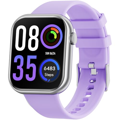 Hwagol Reloj Inteligente Hombre y Mujer con Llamadas, Smartwatch, 1.85 Reloj Deportivo, 140+ Modos Deportivos, Pulsómetro, Monitor de Sueño, Calorías, Podómetro para Android iOS