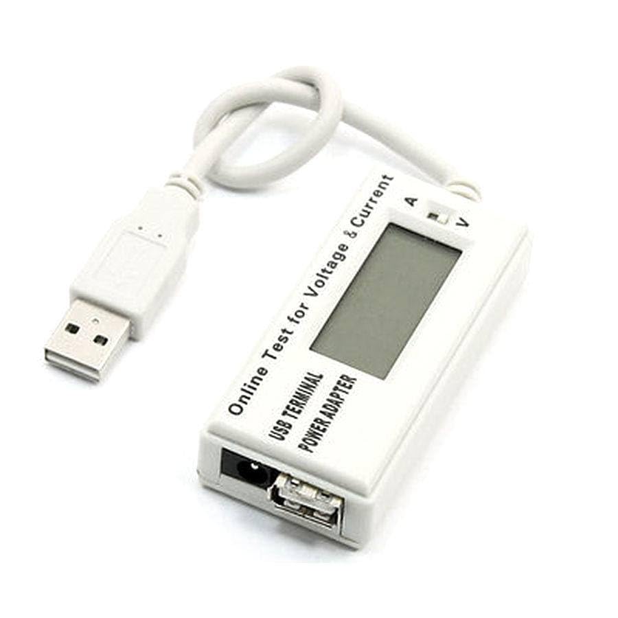 PC USB 2.0 Device Voltage Current Meter Tester w LCD Display Screen